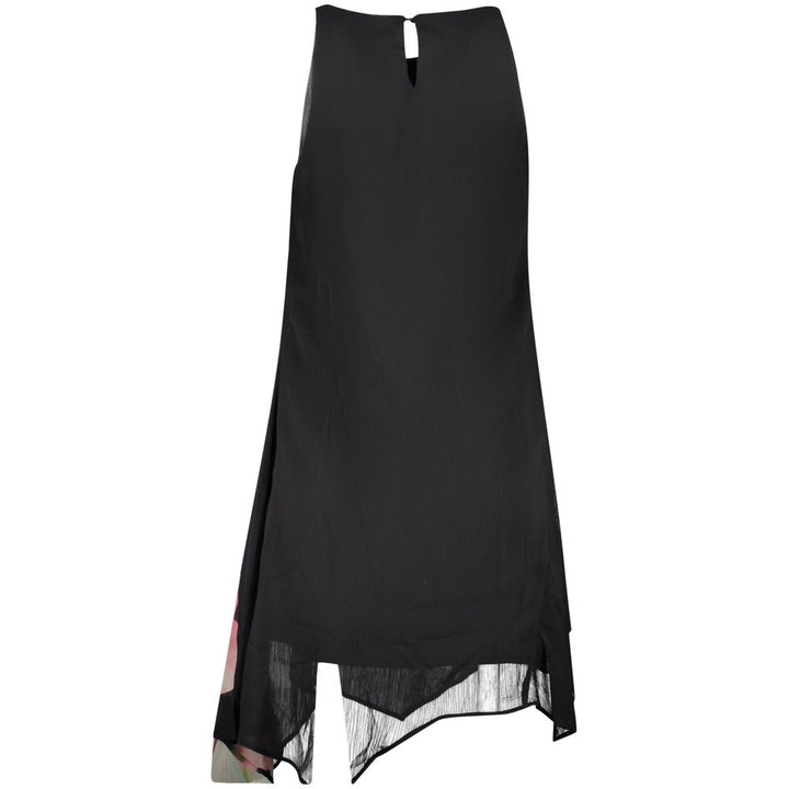 Desigual Black Polyester Women Dress