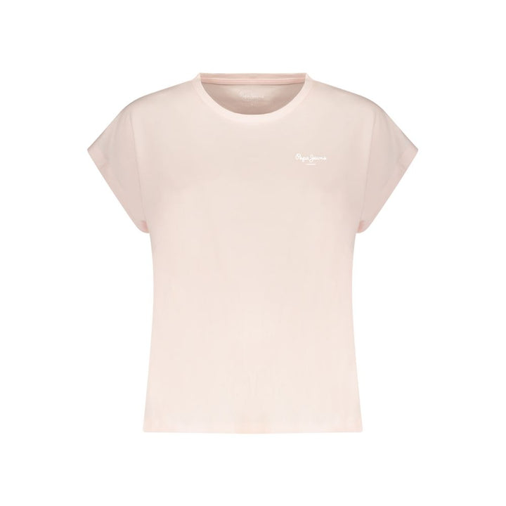 Pepe Jeans Rosa Cotton Women T-Shirt