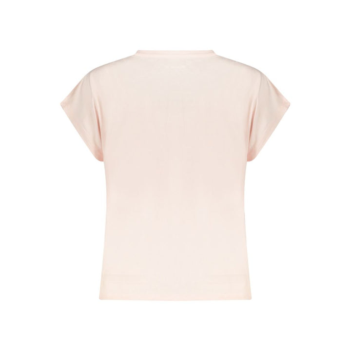 Pepe Jeans Rosa Cotton Women T-Shirt