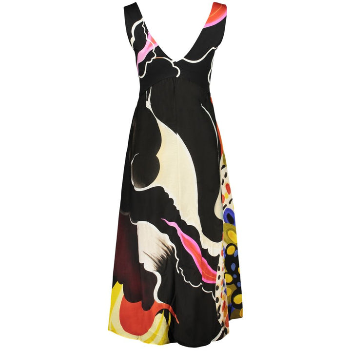 Desigual Black Viscose Women's Dress
