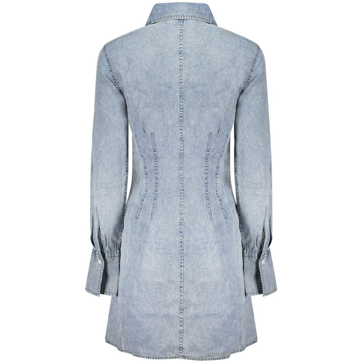 Desigual Azzurro Lyocell Women Dress