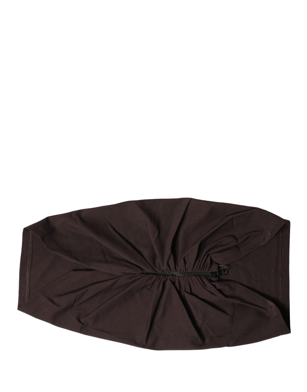 Dolce & Gabbana Brown Viscose Wide Belt Waist Cummerband Men