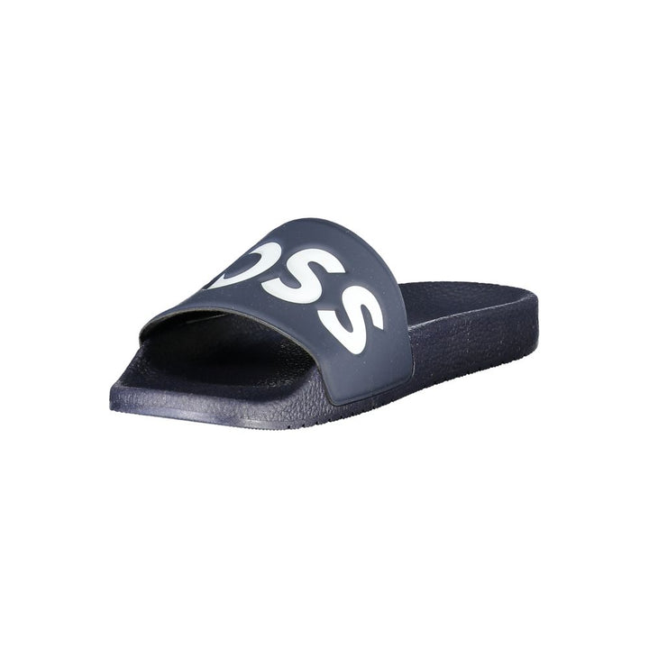 Hugo Boss Blu Poliuretano Men Ciabatta