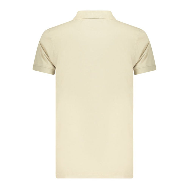 Norway 1963 Beige Cotton Men Polo