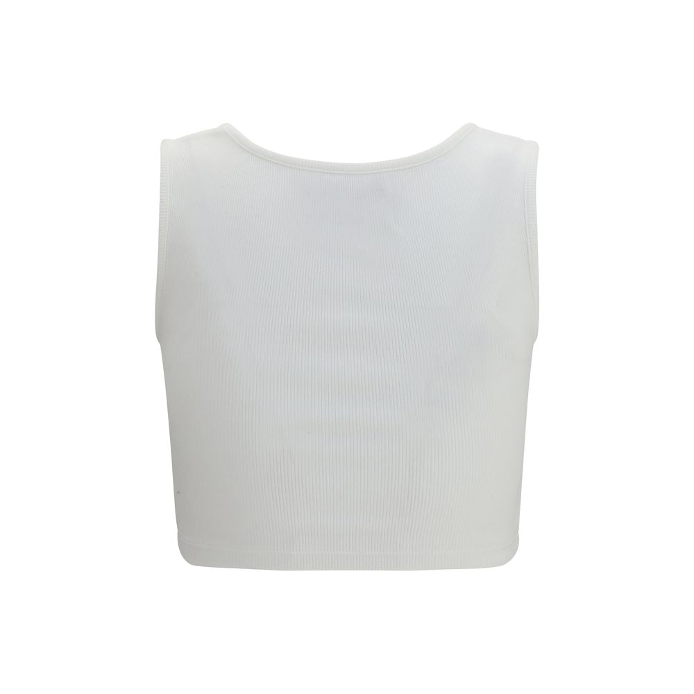 Vivienne Westwood White Cotton Tank Tops
