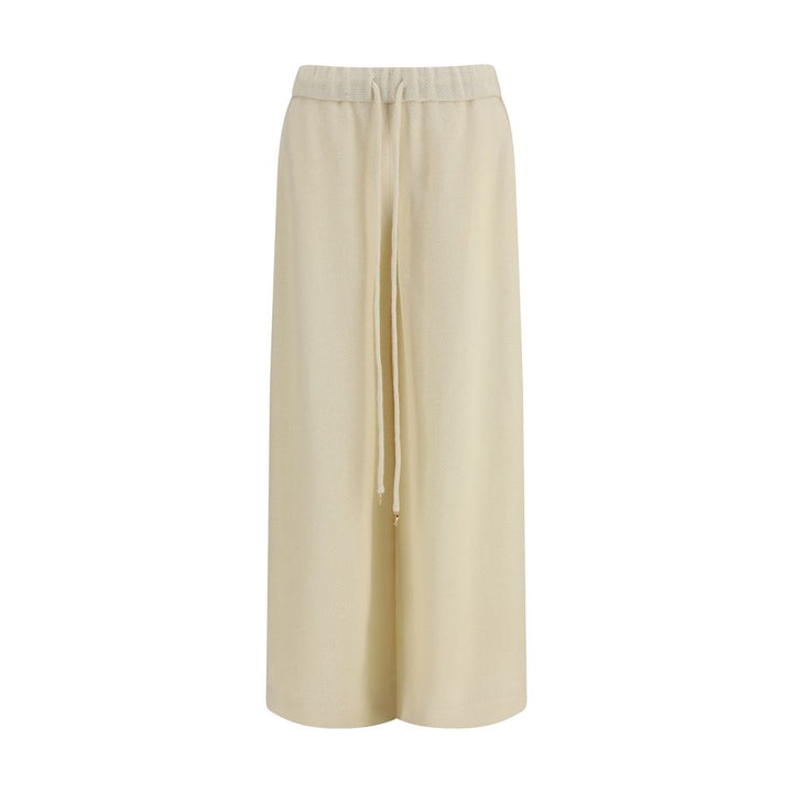 Gabriela Hearst Beige Alpaca Vicugna Pacos Casual Pants