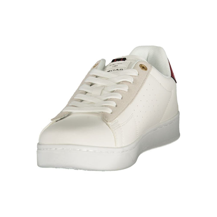 Gas Bianco Poliuretano Men Sneaker
