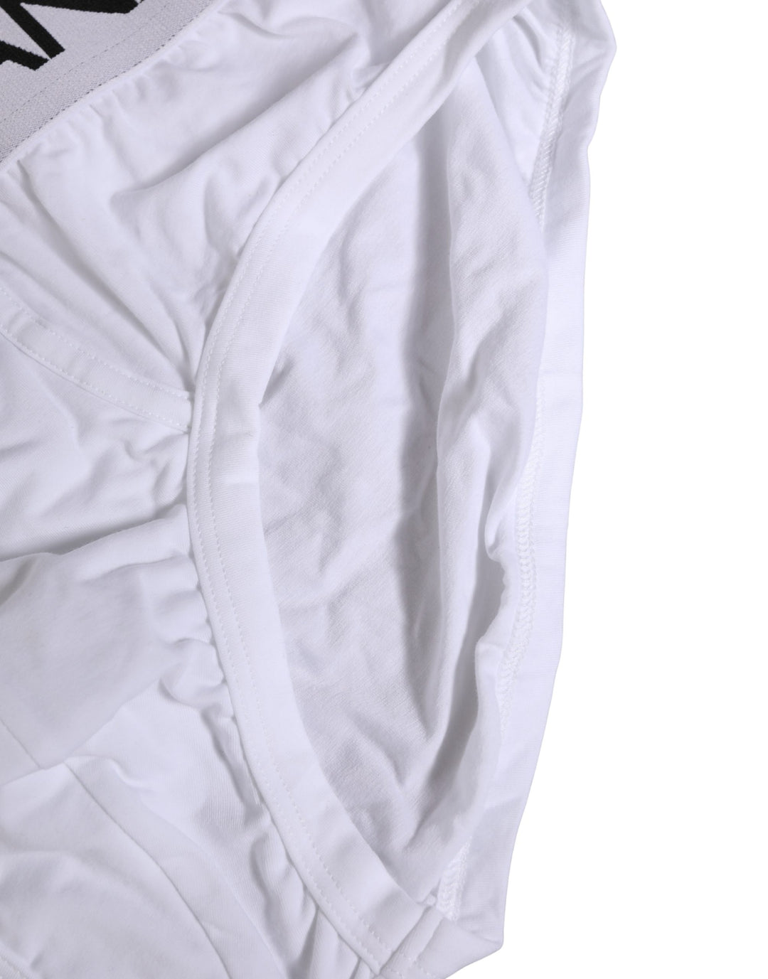 Dolce & Gabbana White Cotton Stretch Brando Brief Underwear