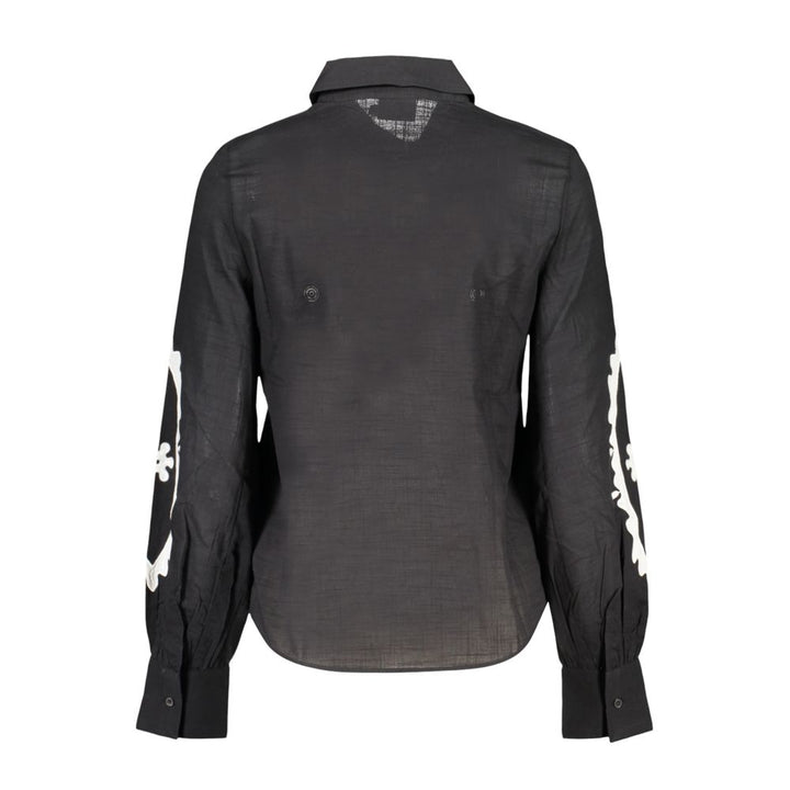 Desigual Nero Cotton Women Shirt