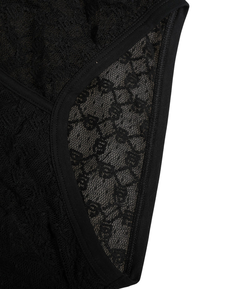 Dolce & Gabbana Black Nylon DG Logo Men Brando Brief Underwear