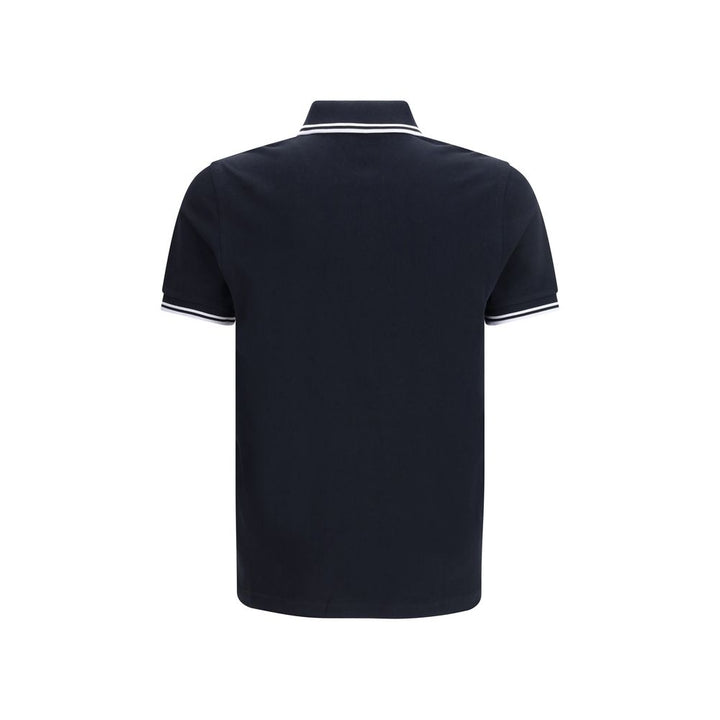 Fred Perry Blue Cotton Polo Shirt