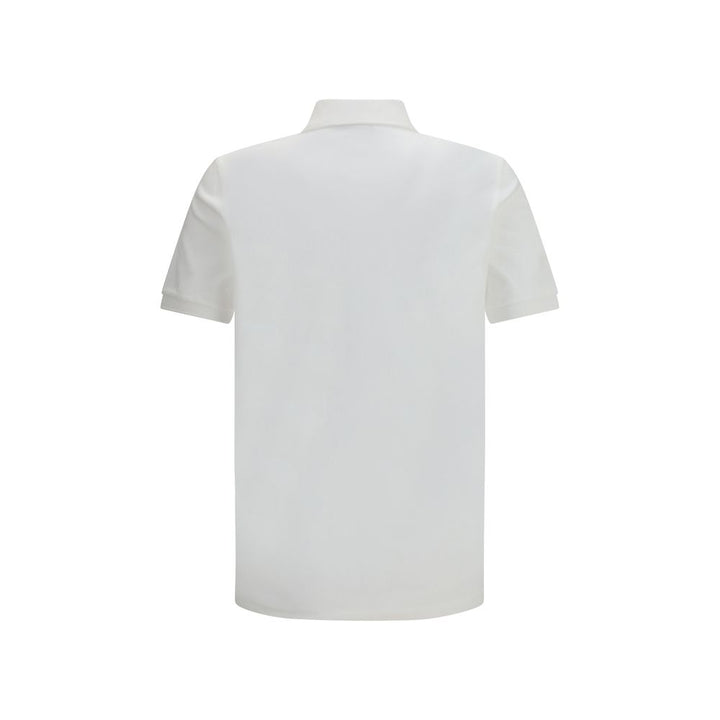 Fred Perry White Cotton Polo Shirt