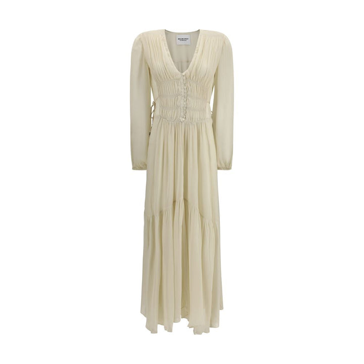 Isabel Marant Étoile Beige Viscose Casual Dress