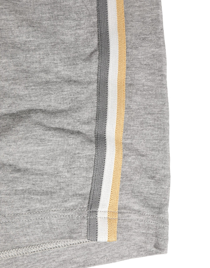 Dolce & Gabbana Gray Logo Waistband Cotton Men Boxer Underwear