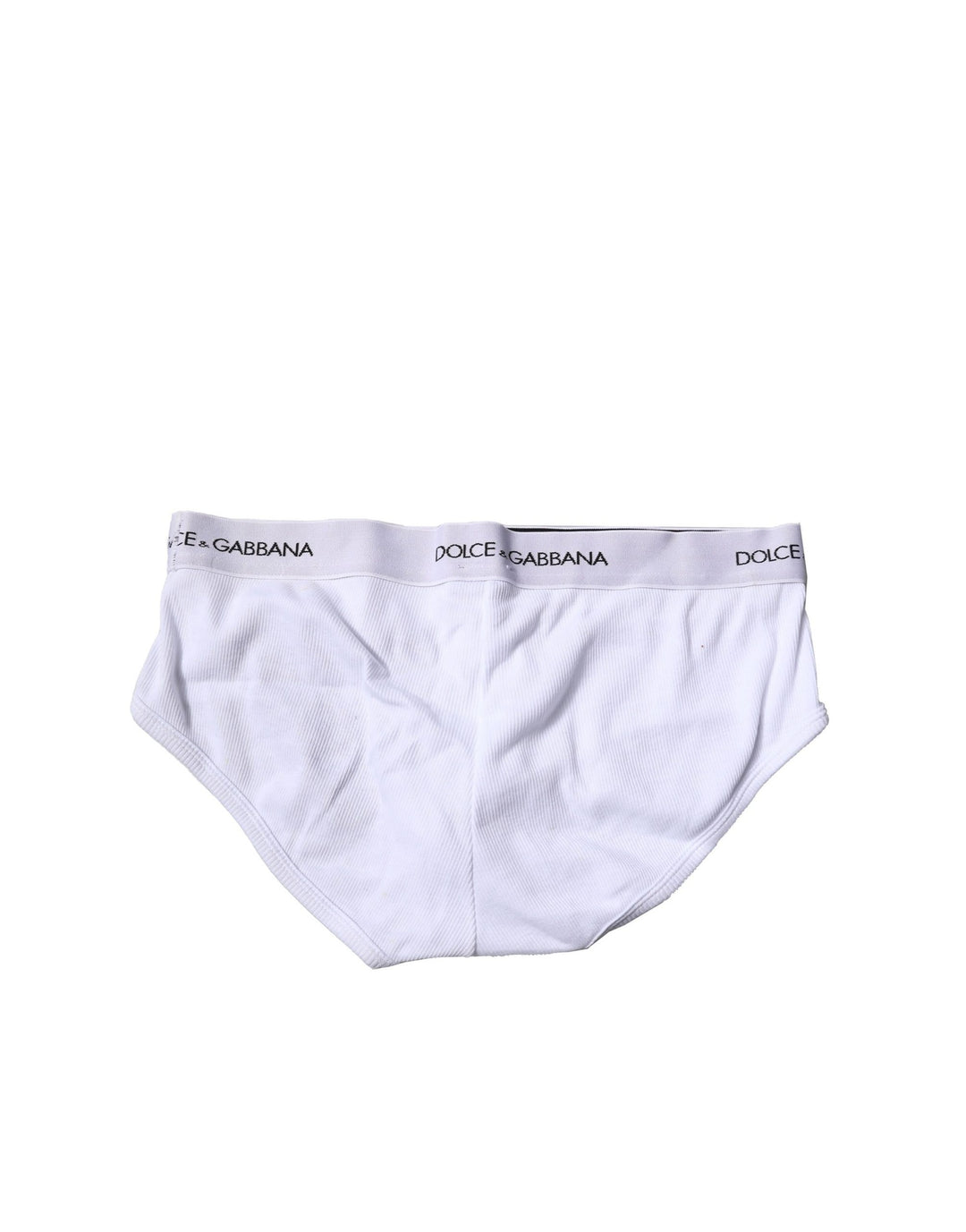Dolce & Gabbana White Logo Waistband Men Brando Brie Underwear