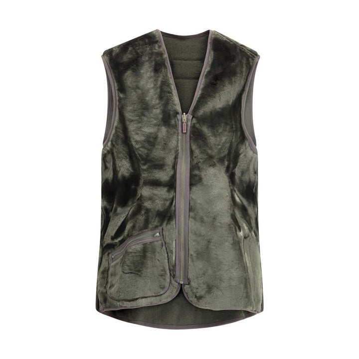 Barbour Bicolor Marabou Sleveless Jacket