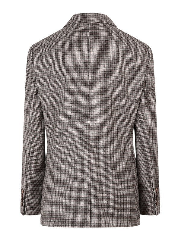 Brunello Cucinelli Multicolor Wool Blazer