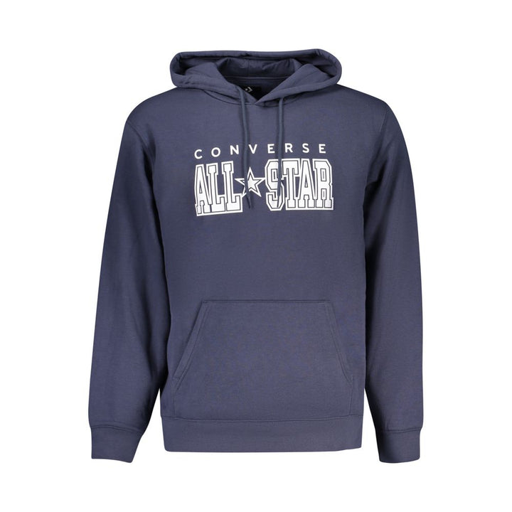 Converse Blue Cotton Men's Hoodie