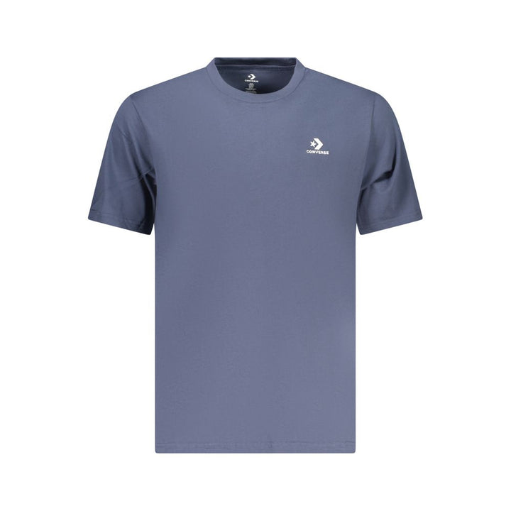 Converse Blue Cotton Men T-Shirt