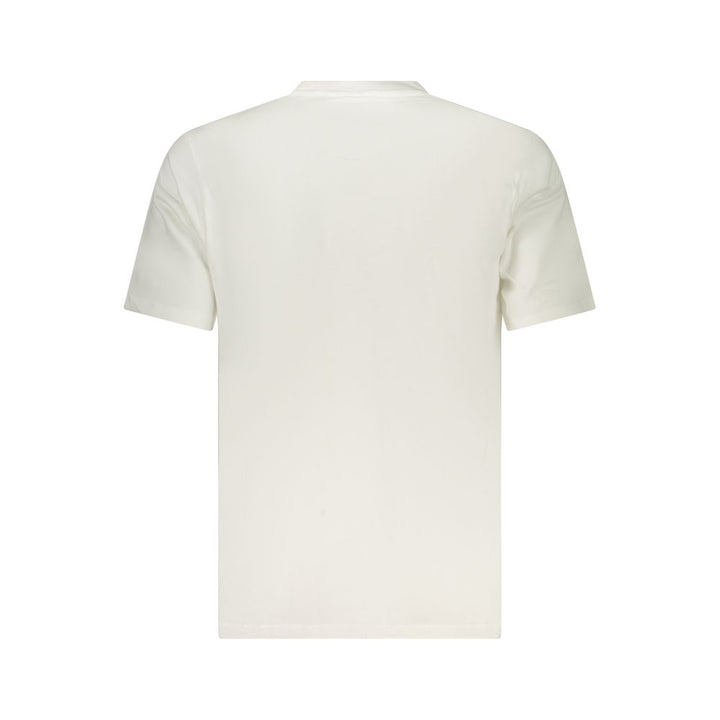 Converse Bianco Cotton Men T-Shirt