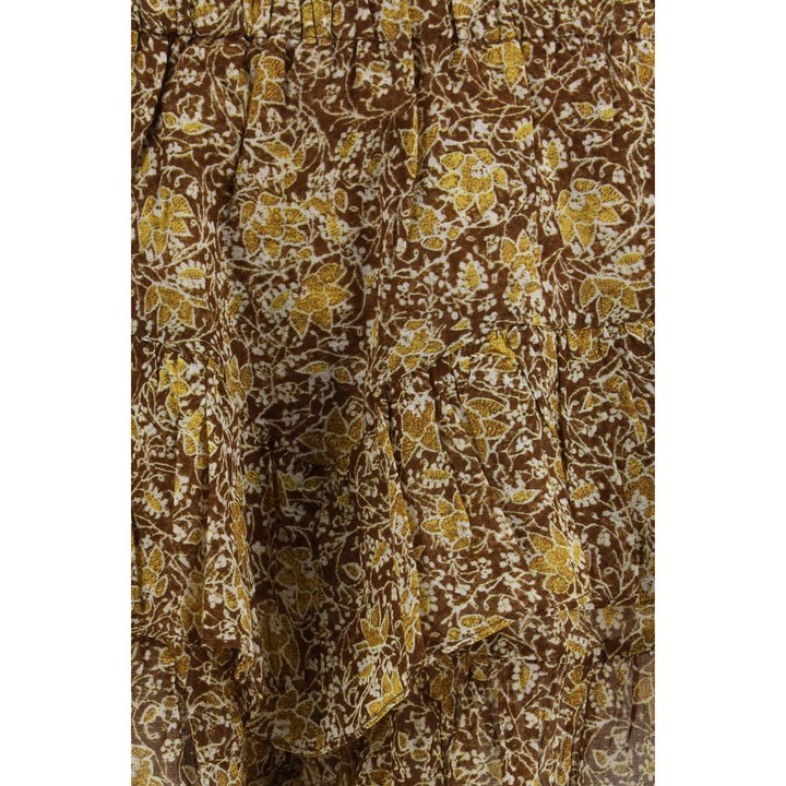 Marant Etoile Bicolor Cotton Bermuda Shorts