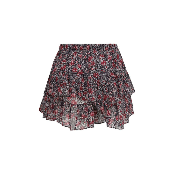 Marant Etoile Purple Cotton Bermuda Shorts