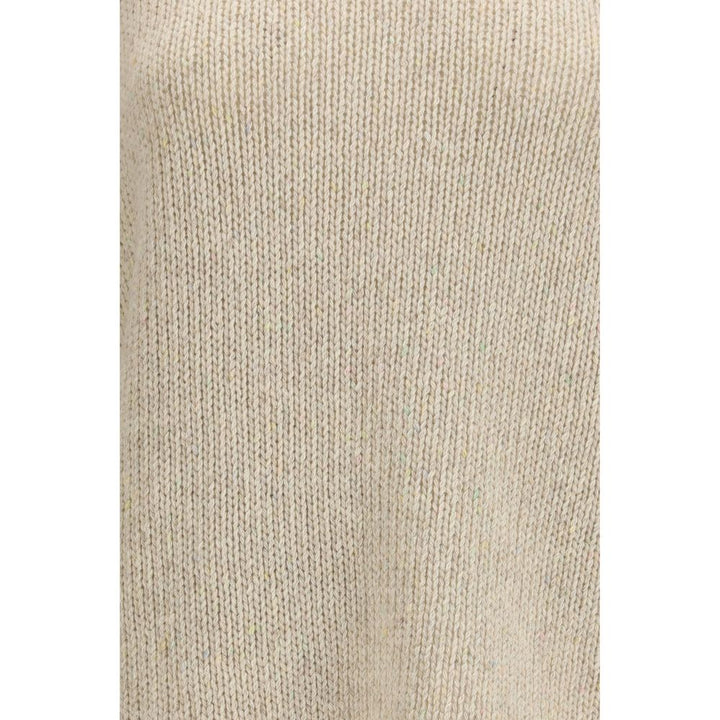 The Row Beige Cashmere Sweater