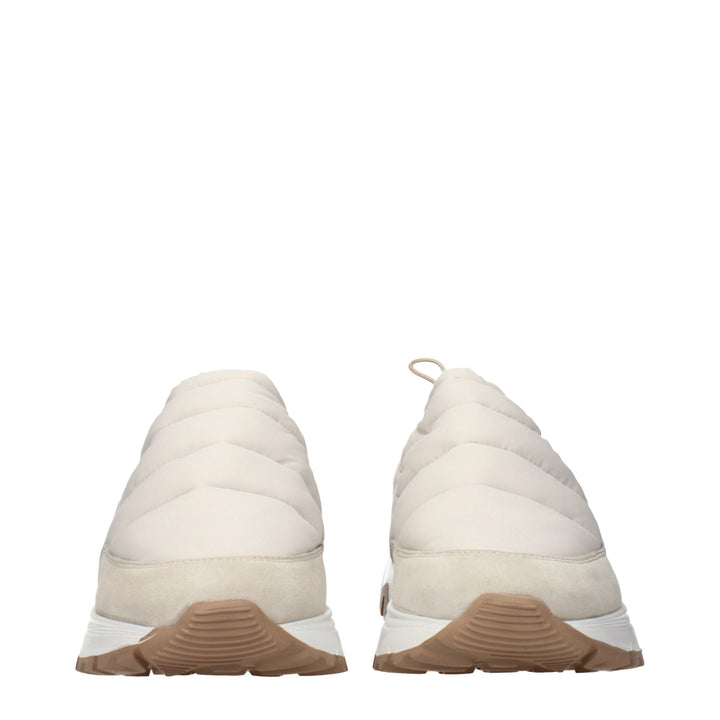 Eleventy Beige Fabric Chunky Sneakers