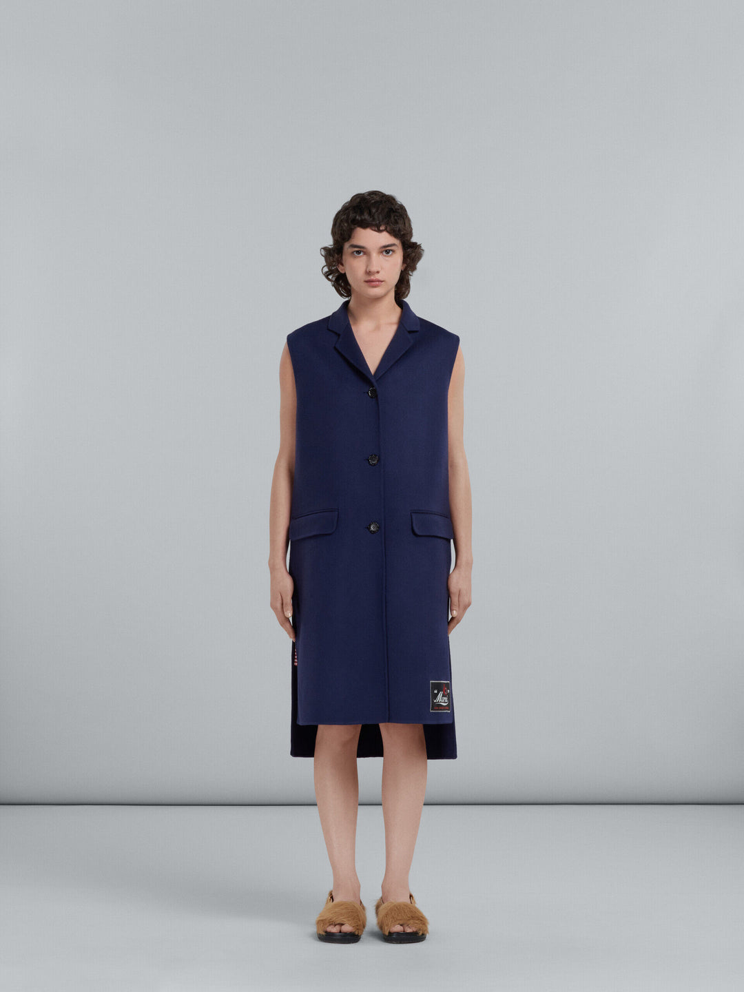 Marni Blue Fibres Waistcoat
