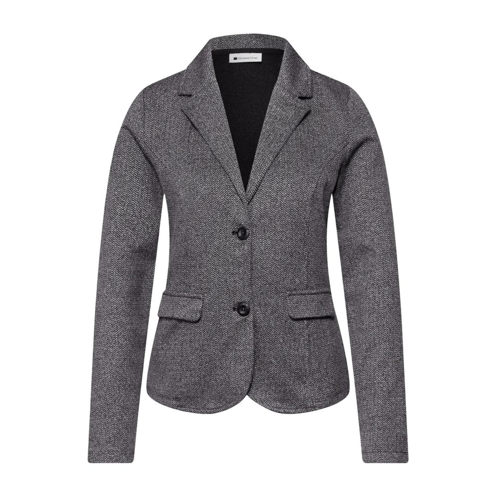 Street One Blue Polyester Blazer