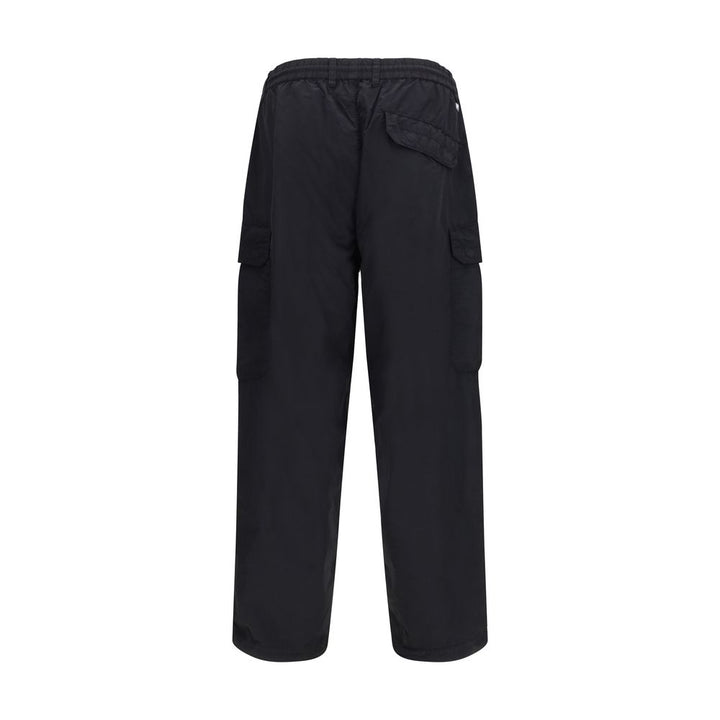 C.P. Company Black Polyamide Cargo Pants