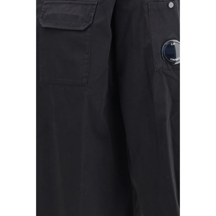 C.P. Company Black Cotton Denim Jacket