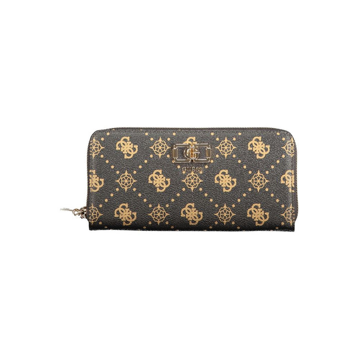 Guess Jeans Marrone Poliuretano Women Wallet
