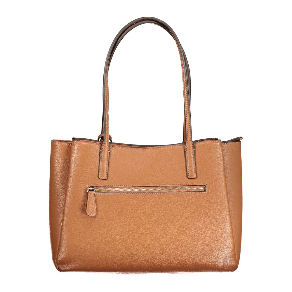Guess Jeans Nero Poliuretano Women Handbag
