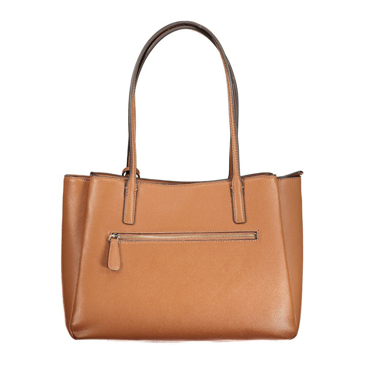 Guess Jeans Nero Poliuretano Women Handbag