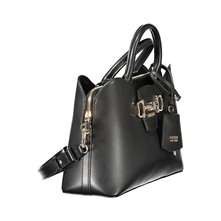 Guess Jeans Black Polyurethane Women's Handbag