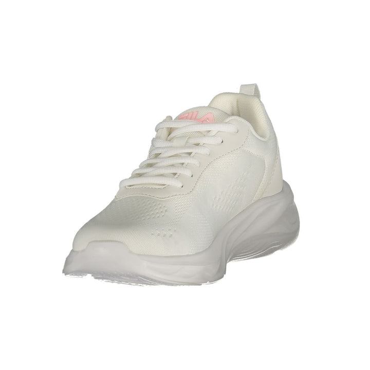 Fila White Polyester Women's Sneakers