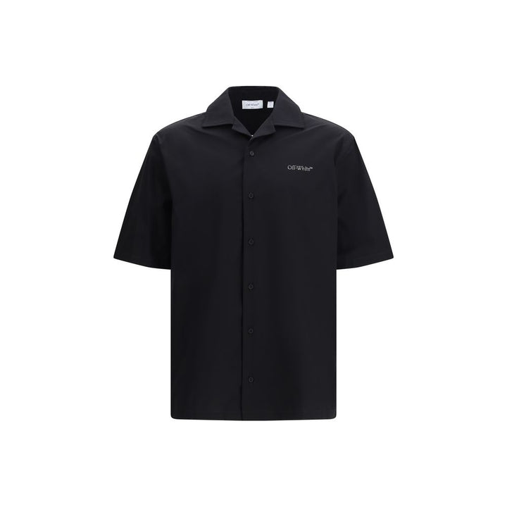 Off-White Black Cotton Shirt