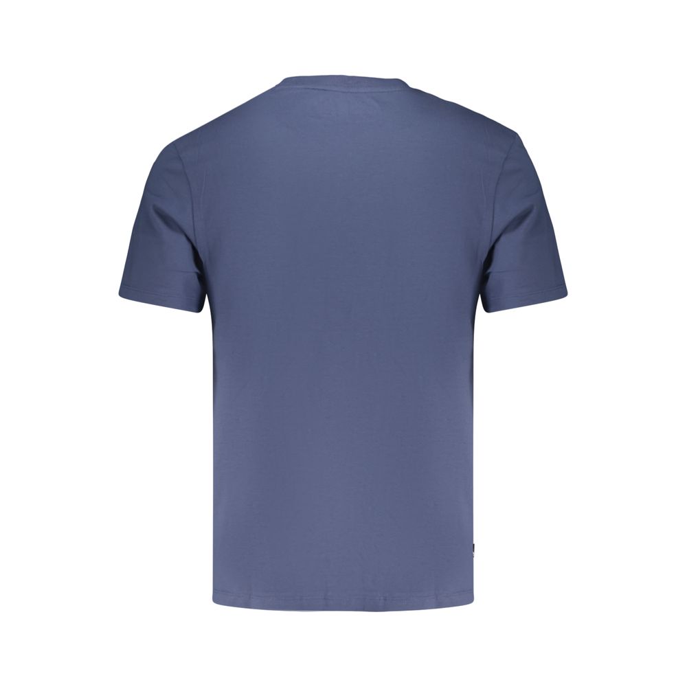 Timberland Blu Cotton Men T-Shirt