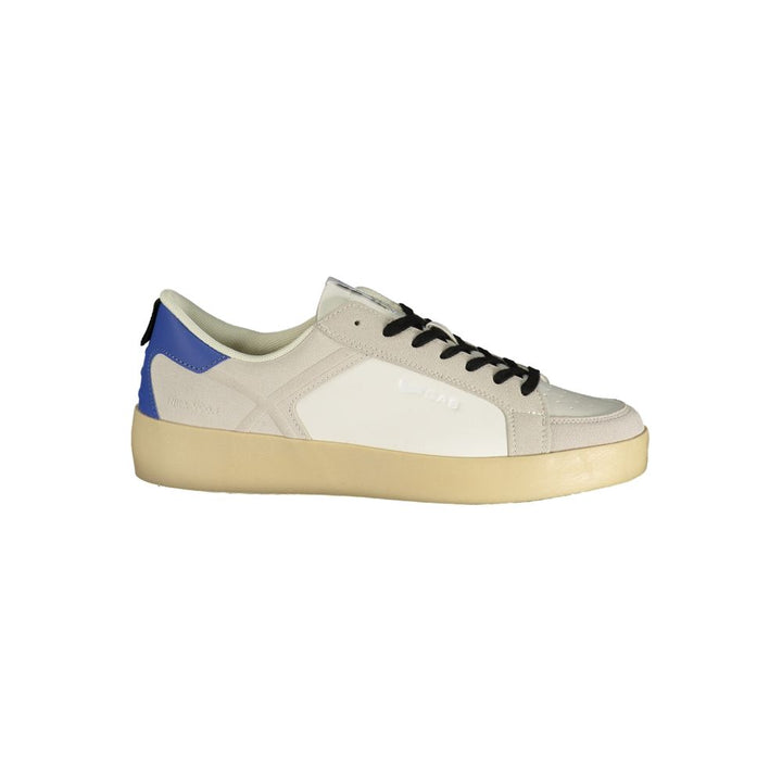 Gas Bianco Poliuretano Men Sneaker