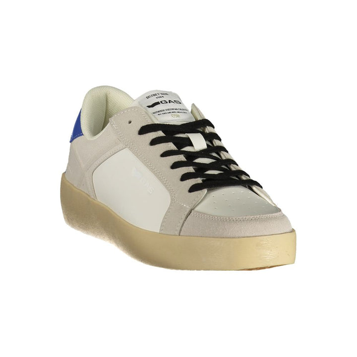 Gas Bianco Poliuretano Men Sneaker