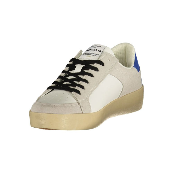 Gas Bianco Poliuretano Men Sneaker
