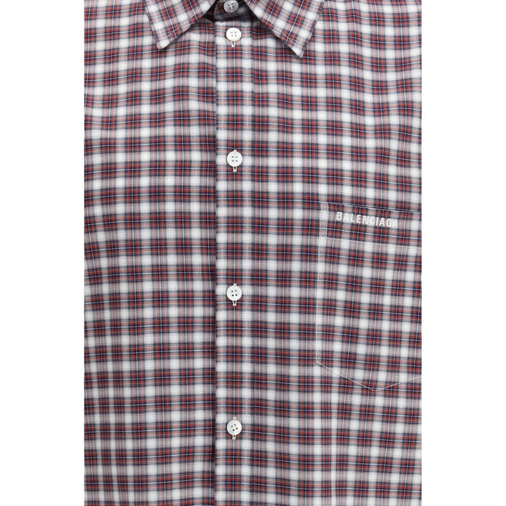 Balenciaga Multicolor Cotton Pattern Shirt