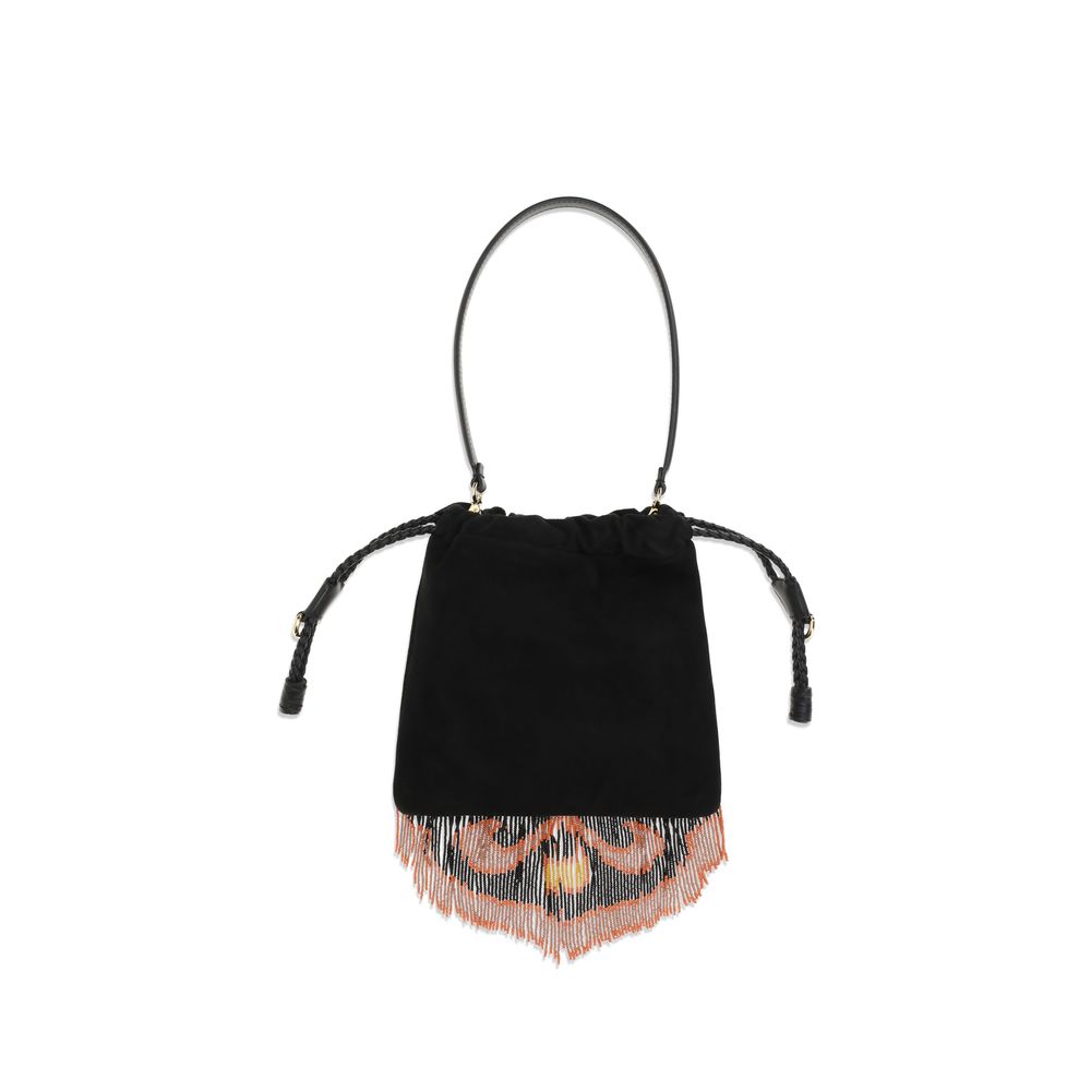 Etro Multicolor Goatskin Handbag