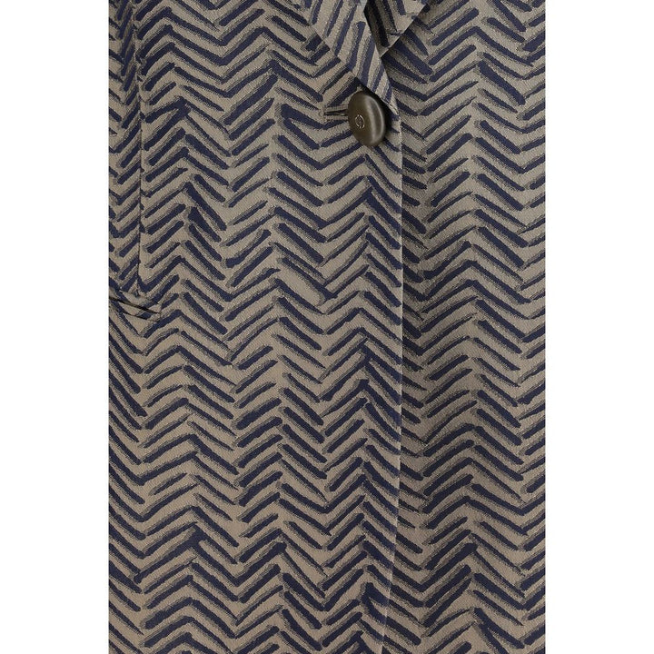 Giorgio Armani Beige Viscose Blazer