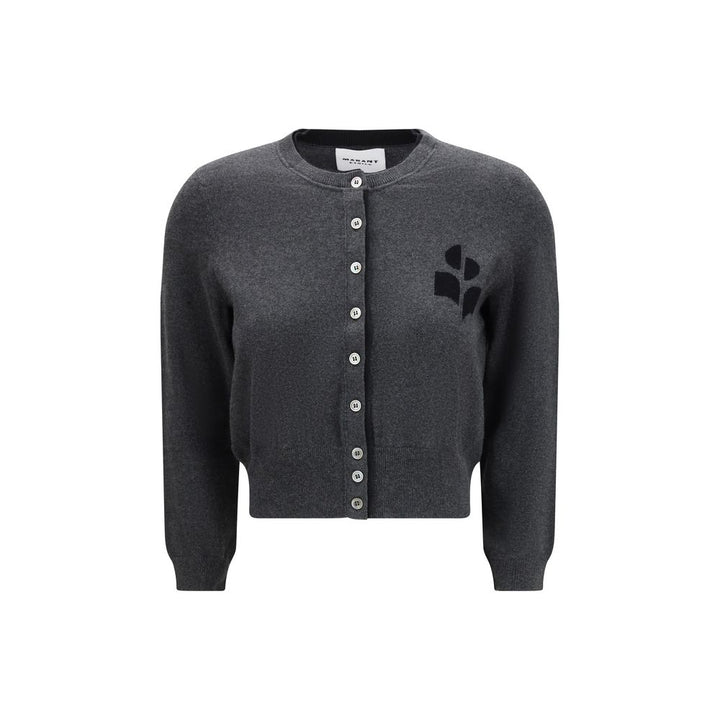 Marant Etoile Gray Cotton Cardigan