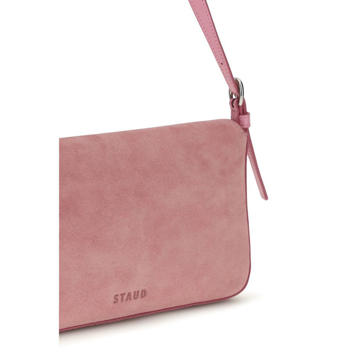 Staud Multicolor Calf Leather Bos Taurus Shoulder Bag