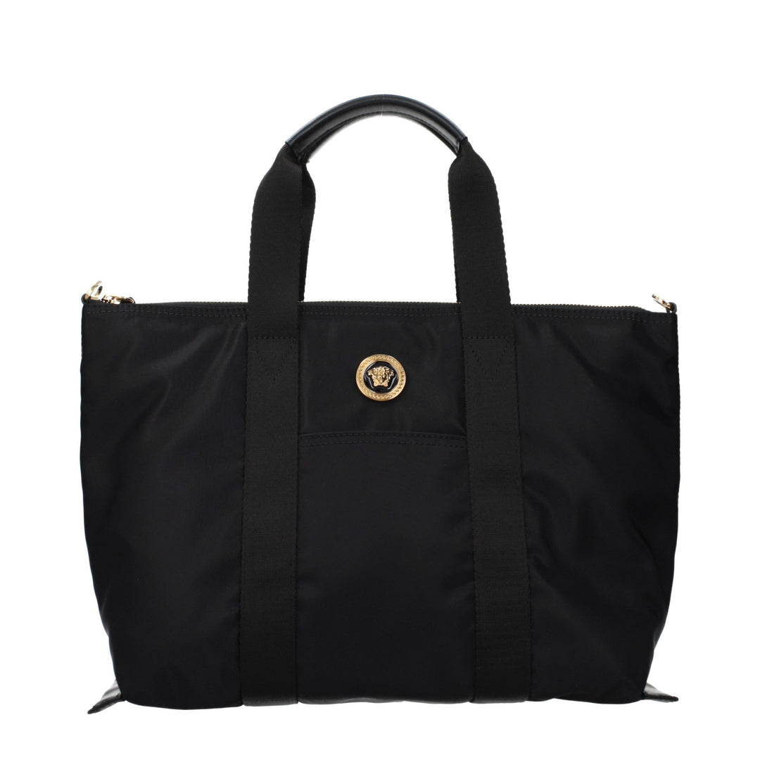 Versace Black Nylon Handbag