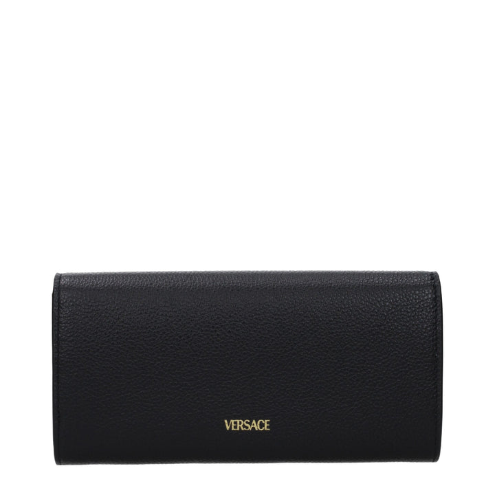 Versace Black Leather Wallet