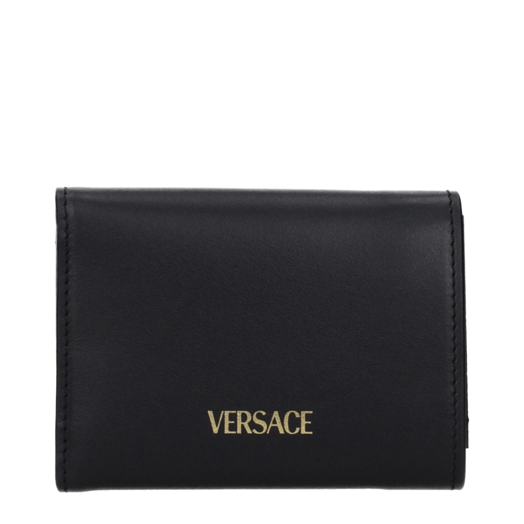 Versace Black Leather Wallet